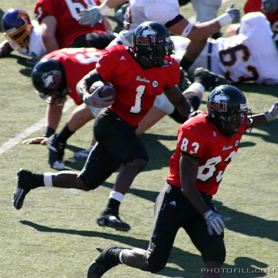 IMG_5082 #1 Garrett Wolfe with the ball