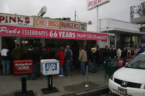 IMG_8697 Pink's Hotdogs, LA Hot spot