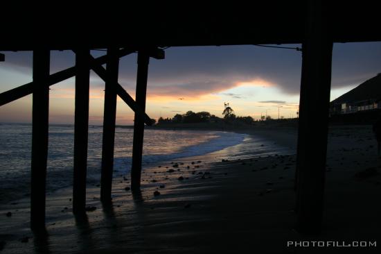 IMG_9292 Sunset off Malibu Pier, CA