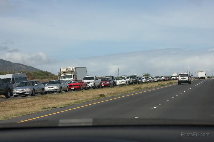 0584-Hawaii2008.jpg - Traffic Jam towards Lahaina