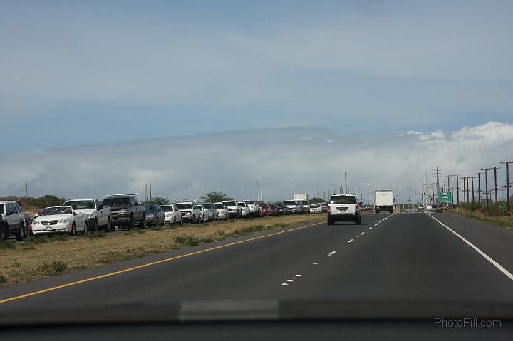 0585-Hawaii2008.jpg - Traffic Jam towards Lahaina